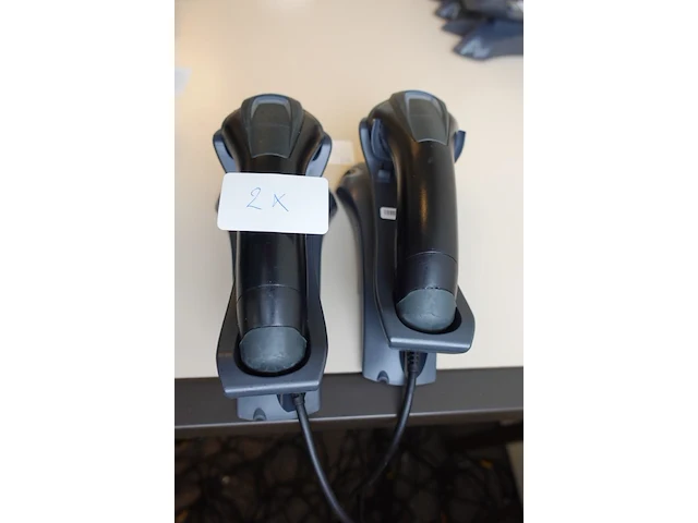 2x honeywell voyager 1202g usb 1d barcode scanner - afbeelding 2 van  2