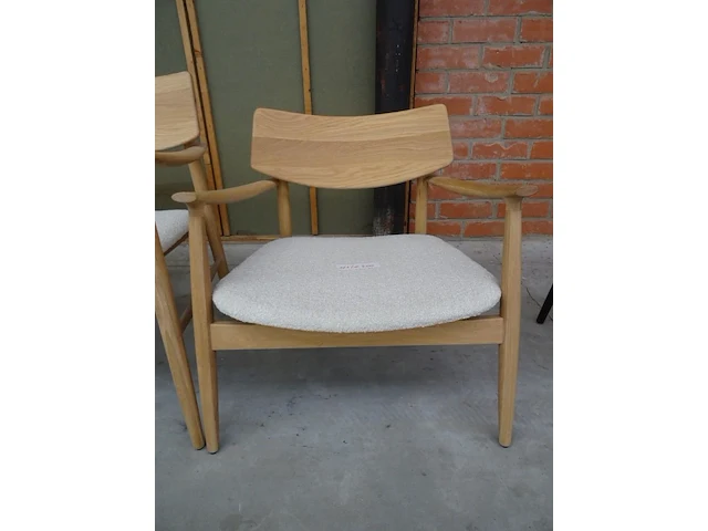 2x houten armstoel - afbeelding 2 van  3