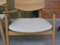 2x houten armstoel - afbeelding 2 van  3