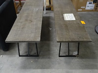 2x houten bankstel - afbeelding 2 van  5