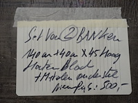 2x houten bankstel - afbeelding 3 van  5