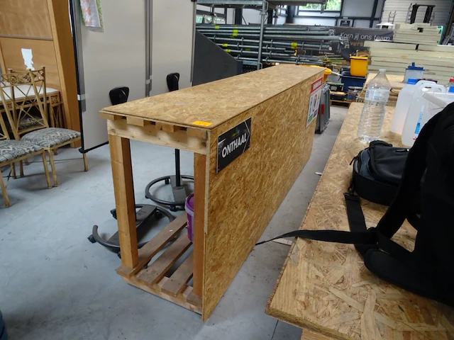 2x houten console - afbeelding 1 van  9