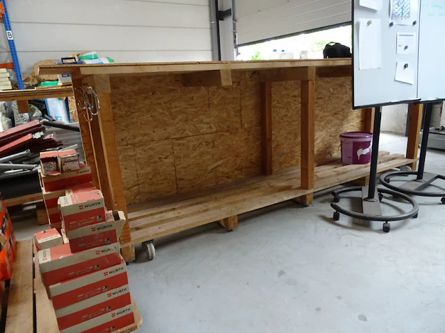 2x houten console - afbeelding 4 van  9