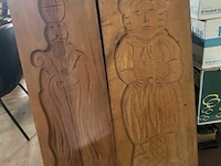 2x houten grote bakvormen voor speculaas - afbeelding 2 van  4