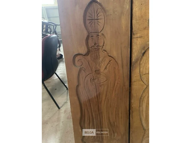 2x houten grote bakvormen voor speculaas - afbeelding 3 van  4