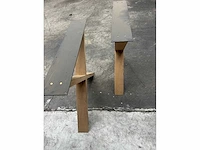 2x houten kruisonderstel 40x100 - afbeelding 2 van  3