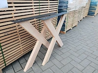 2x houten kruisonderstel - afbeelding 3 van  3