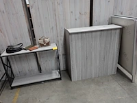 2x houten meubel - afbeelding 1 van  4