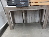 2x houten meubel - afbeelding 1 van  3