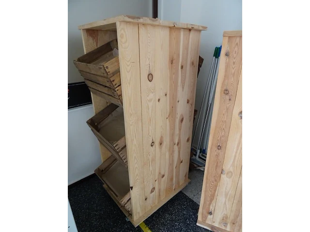 2x houten presentatiemeubel - afbeelding 5 van  5