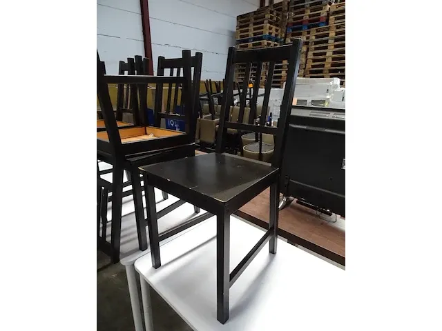 2x houten tafel - afbeelding 2 van  2