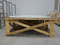 2x houten tafel - afbeelding 1 van  4