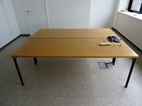 2x houten tafel - afbeelding 2 van  3