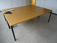 2x houten tafel - afbeelding 3 van  3