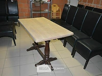 2x houten tafels - afbeelding 3 van  3