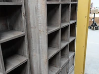 2x houten wandmeubel - afbeelding 2 van  3