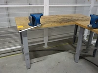 2x houten werkbank bahco - afbeelding 2 van  5