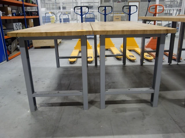 2x houten werkbank bahco - afbeelding 2 van  4