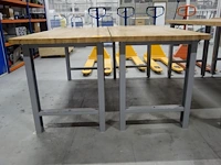 2x houten werkbank bahco - afbeelding 2 van  4