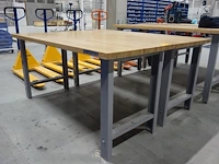 2x houten werkbank bahco - afbeelding 3 van  4
