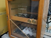 2x houten wijnklimaatkasten + inhoud wijn - afbeelding 3 van  6