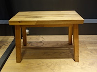 2x houten zitbankje - afbeelding 1 van  2