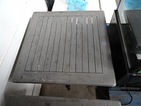 2x hout/metalen tafel - afbeelding 5 van  5