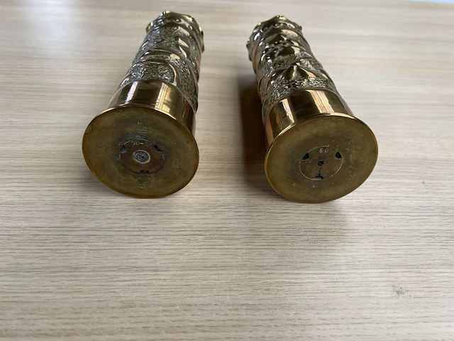 2x hulzen messing 1ste wo - afbeelding 2 van  3