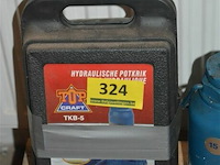 2x hydraulische potkrik 15 ton en 5 ton - afbeelding 3 van  3