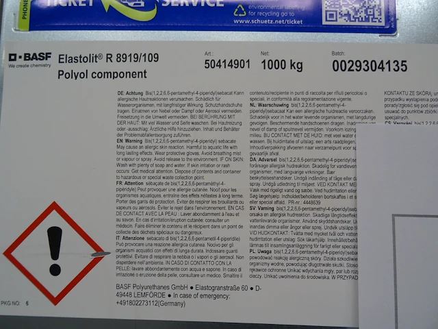 2x ibc container elastolit - afbeelding 2 van  4