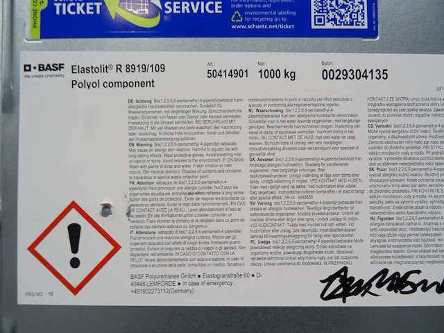 2x ibc container elastolit - afbeelding 2 van  4