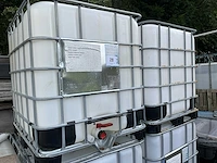 2x ibc opslagcontainer(1000l) - afbeelding 1 van  5