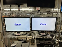 2x iiyama scherm - afbeelding 1 van  4
