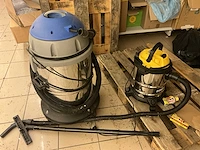 2x industriële stofzuiger