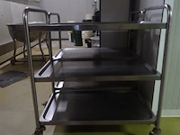 2x inox afruimkar - afbeelding 2 van  4