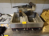 2x inox bainmarie + friteuse - afbeelding 2 van  4