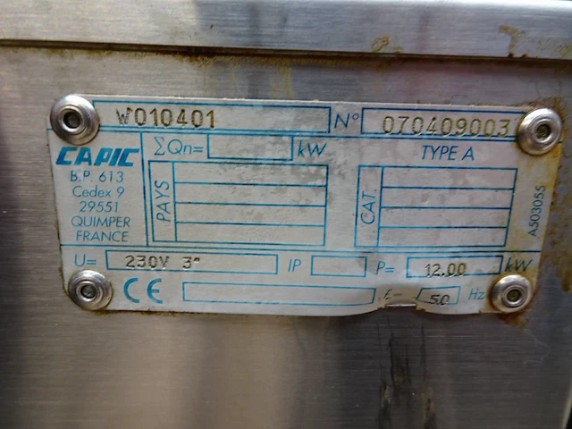 2x inox friteuse capic - afbeelding 4 van  13