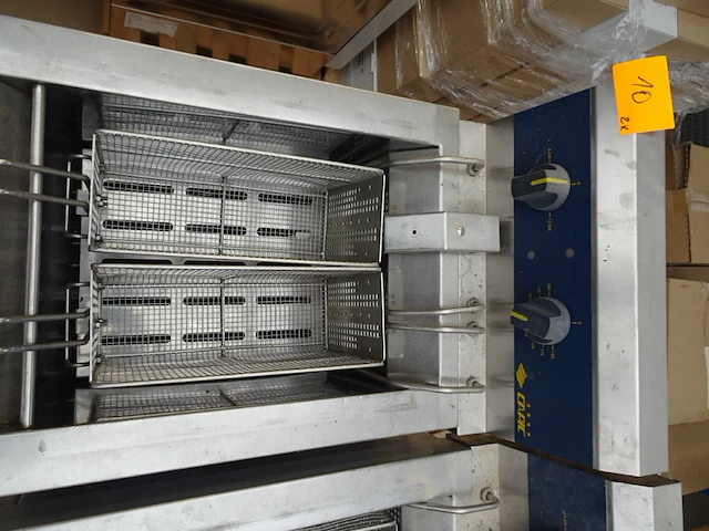 2x inox friteuse capic - afbeelding 7 van  13