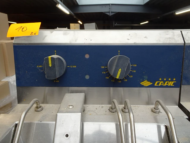 2x inox friteuse capic - afbeelding 10 van  13