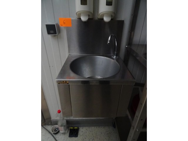 2x inox handwasbakje - afbeelding 2 van  3