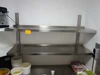 2x inox liggers - afbeelding 2 van  2