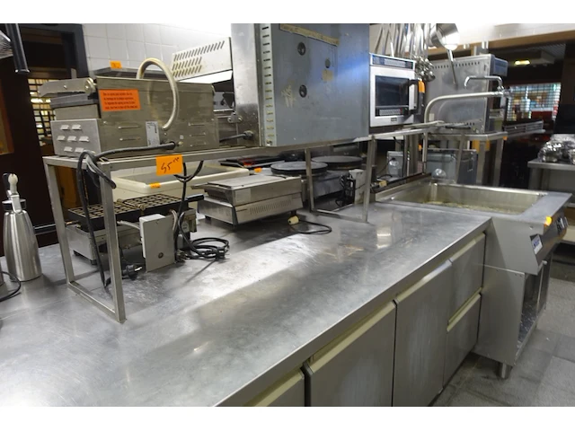 2x inox rek - afbeelding 1 van  6