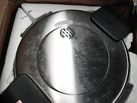 2x inox rijstkoker caterchef - afbeelding 2 van  3