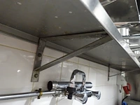 2x inox schap - afbeelding 3 van  3