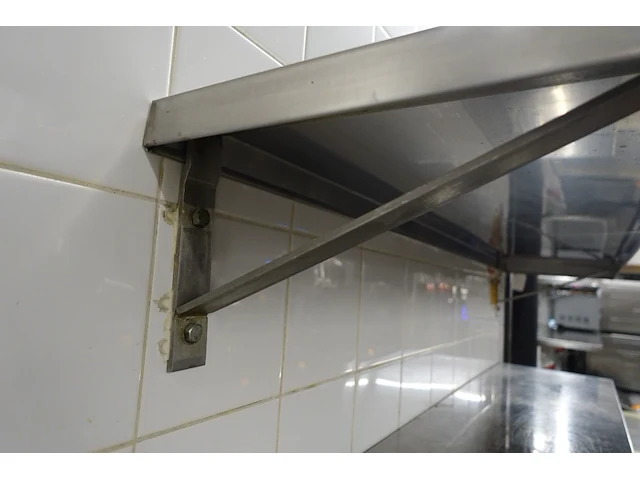 2x inox schap - afbeelding 4 van  5