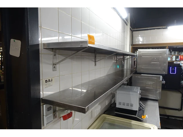 2x inox schap - afbeelding 2 van  4