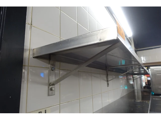 2x inox schap - afbeelding 3 van  4