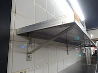 2x inox schap - afbeelding 3 van  4
