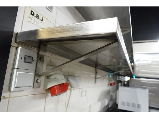 2x inox schap - afbeelding 4 van  4