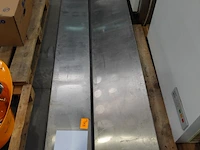 2x inox schap - afbeelding 2 van  2